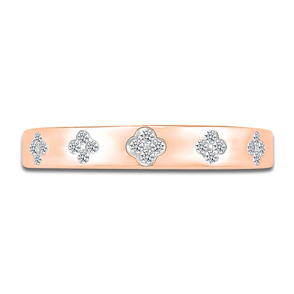 Diamond Anniversary Band 1/8 ct tw Round 14K Rose Gold Y6bhmksz Diamond Anniversary Band 1/8 ct tw Round 14K Rose Gold Y6bhmksz