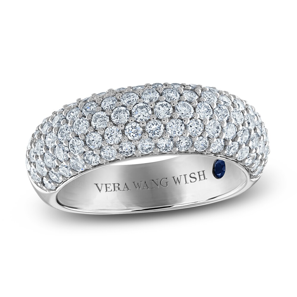 Vera Wang WISH Diamond Anniversary Ring 1-1/2 ct tw Round 18K White Gold Y7Oj3rlj Vera Wang WISH Diamond Anniversary Ring 1-1/2 ct tw Round 18K White Gold Y7Oj3rlj