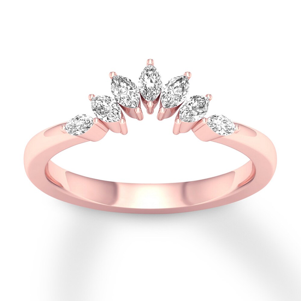 Diamond Contour Ring 1/3 carat tw Marquise 14K Rose Gold Y7wvxXYs Diamond Contour Ring 1/3 carat tw Marquise 14K Rose Gold Y7wvxXYs