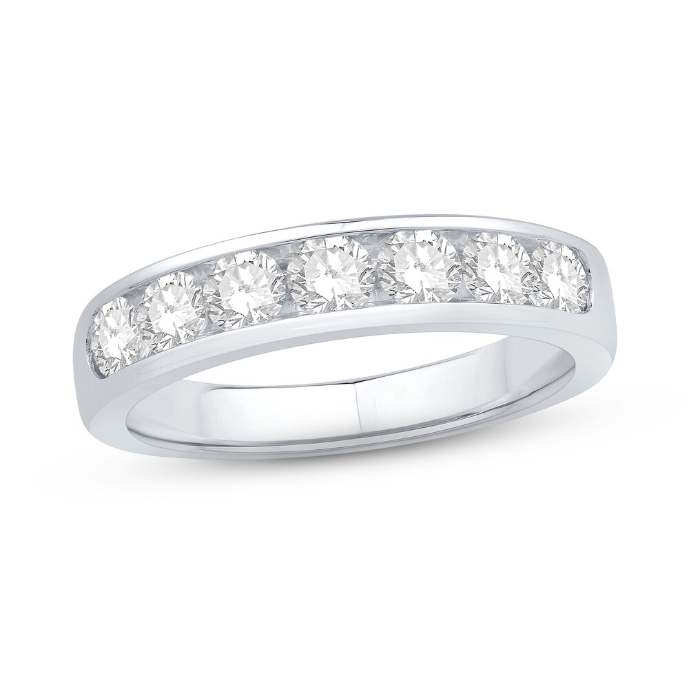Diamond Anniversary Band 1 ct tw Round Platinum YAap0Csl Diamond Anniversary Band 1 ct tw Round Platinum YAap0Csl