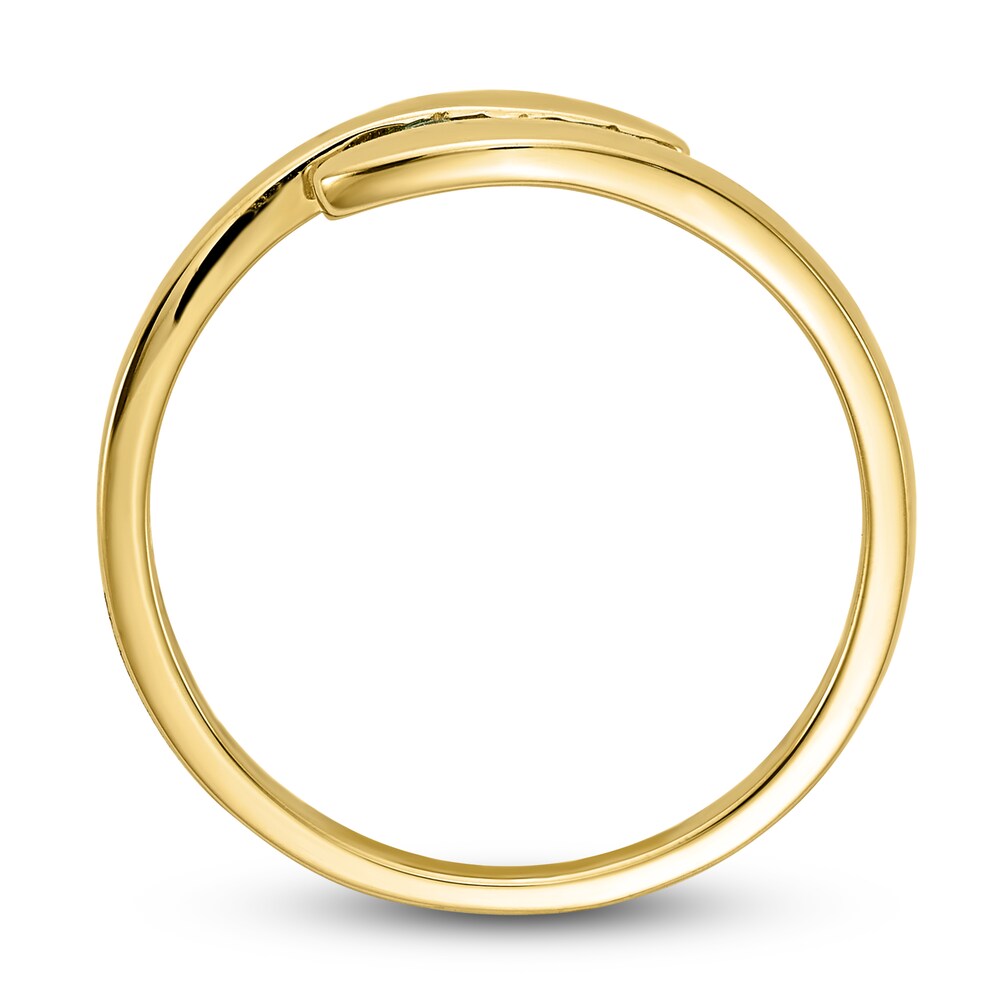 Natural Emerald Wedding Band Diamond Accents 14K Yellow Gold YIA8DBef Natural Emerald Wedding Band Diamond Accents 14K Yellow Gold YIA8DBef