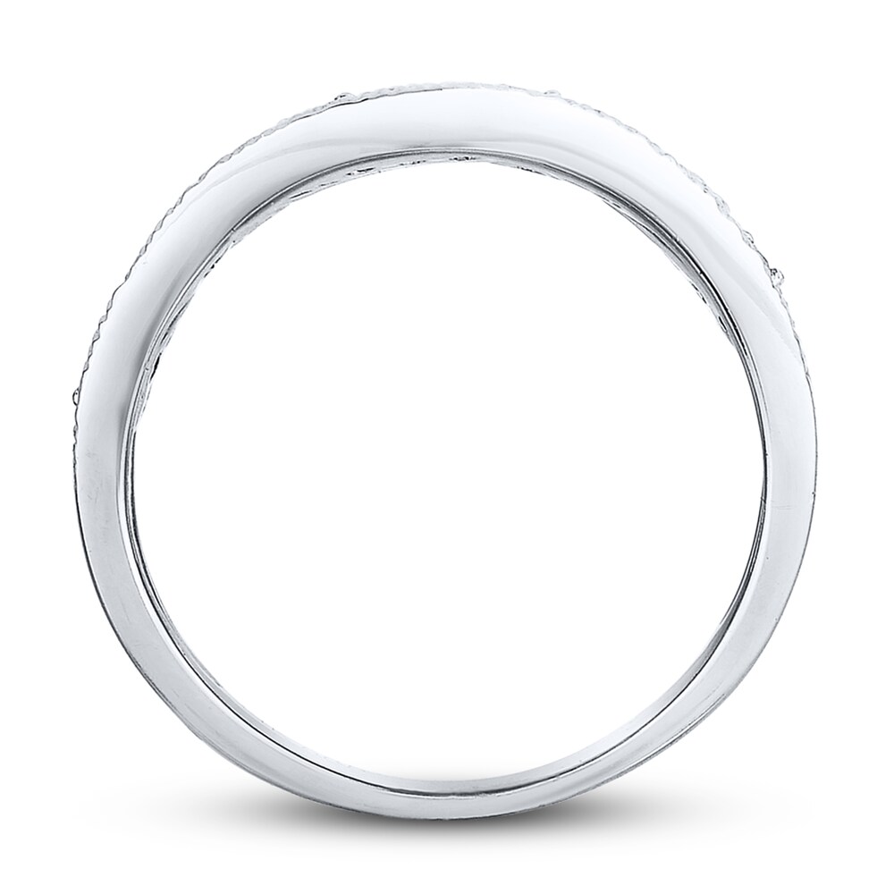 Black & White Diamonds 1 ct tw Round-cut 14K White Gold Ring YoX90Ef8 Black & White Diamonds 1 ct tw Round-cut 14K White Gold Ring YoX90Ef8