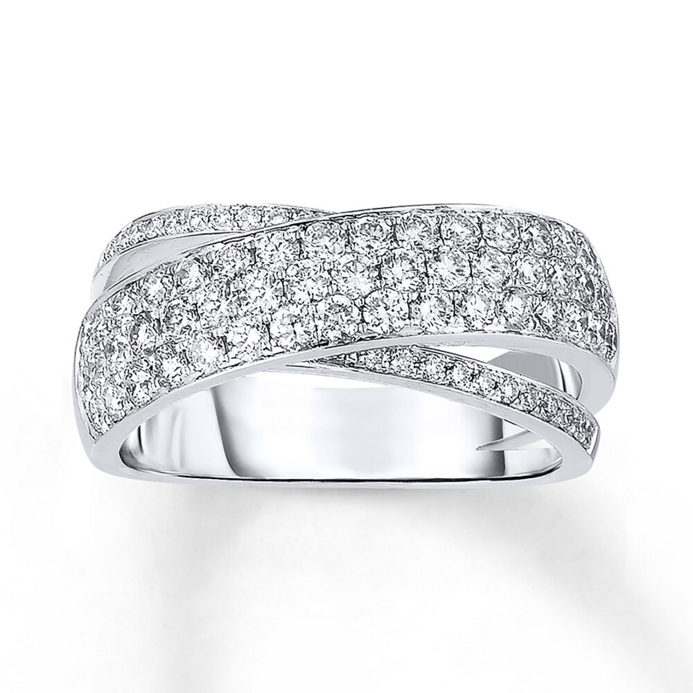 Diamond Ring 1 ct tw Round 14K White Gold YpZJyUmn Diamond Ring 1 ct tw Round 14K White Gold YpZJyUmn