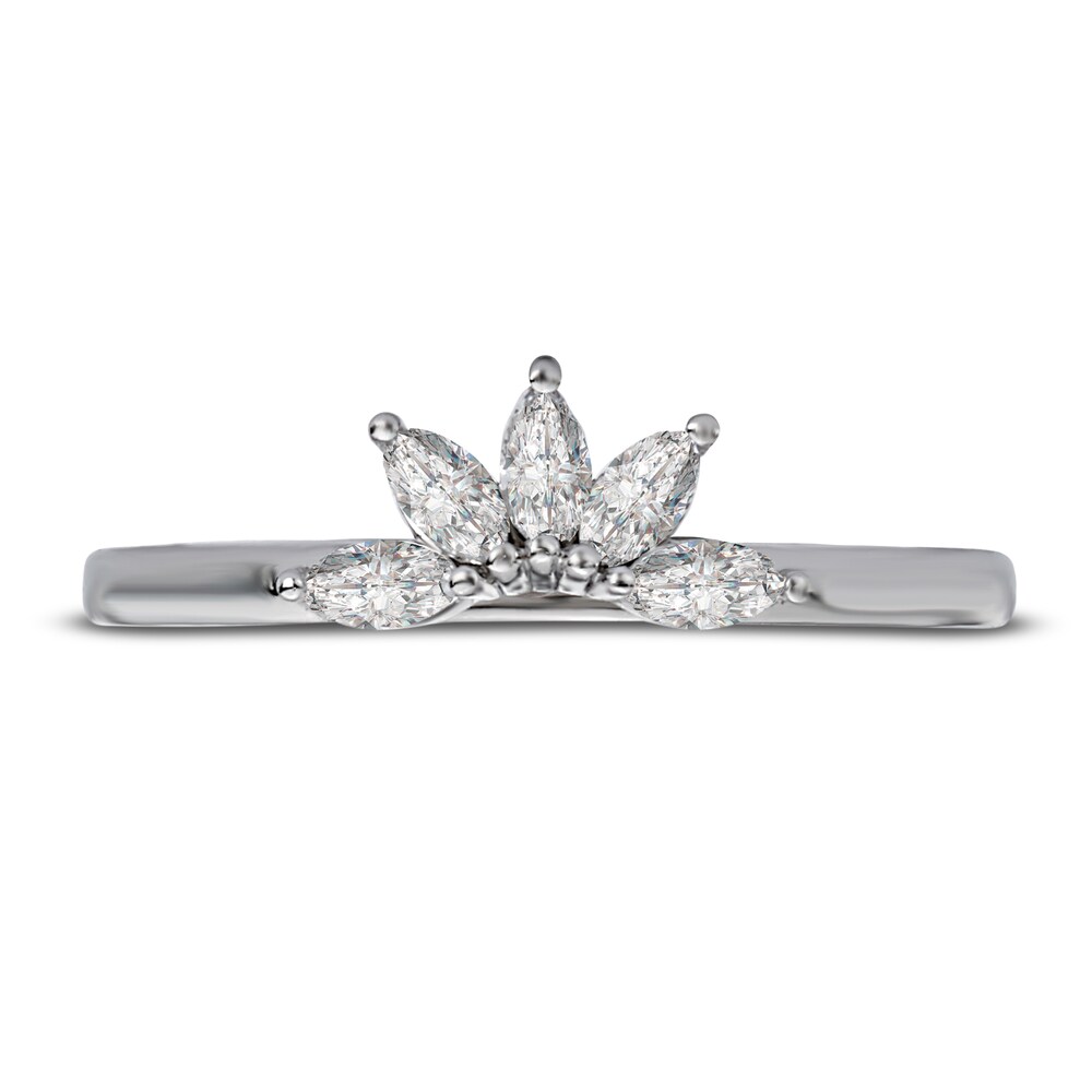 Diamond Anniversary Ring 1/4 ct tw Marquise 14K White Gold YrMxzvAG Diamond Anniversary Ring 1/4 ct tw Marquise 14K White Gold YrMxzvAG