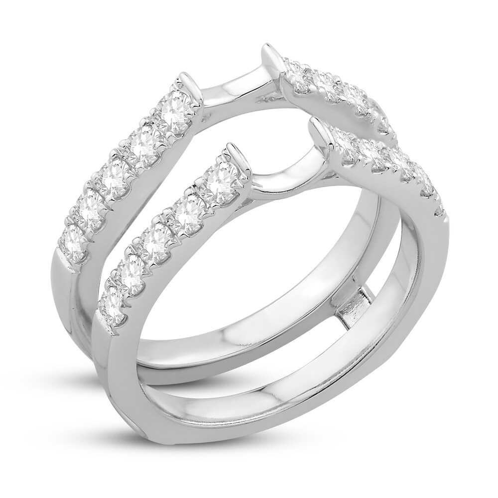 Diamond Enhancer Ring 1 ct tw Round 14K White Gold Yw92uIFk Diamond Enhancer Ring 1 ct tw Round 14K White Gold Yw92uIFk