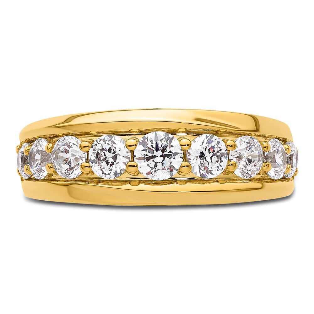 Hearts Desire Diamond Anniversary Ring 1-1/4 ct tw Round 18K Yellow Gold Z7KGO8lv Hearts Desire Diamond Anniversary Ring 1-1/4 ct tw Round 18K Yellow Gold Z7KGO8lv