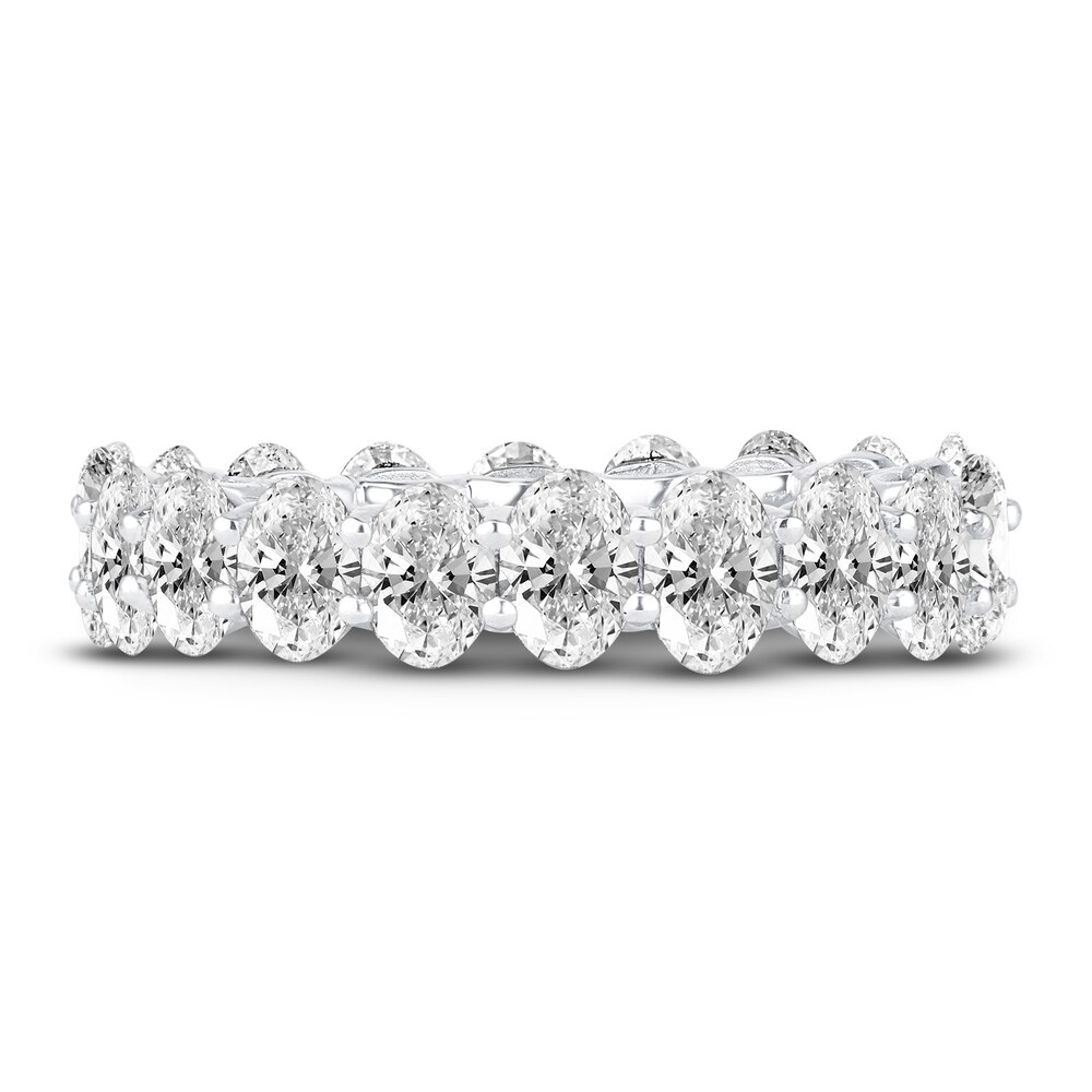 Diamond Eternity Band 4 ct tw Oval 14K White Gold ZLMk7Uln Diamond Eternity Band 4 ct tw Oval 14K White Gold ZLMk7Uln