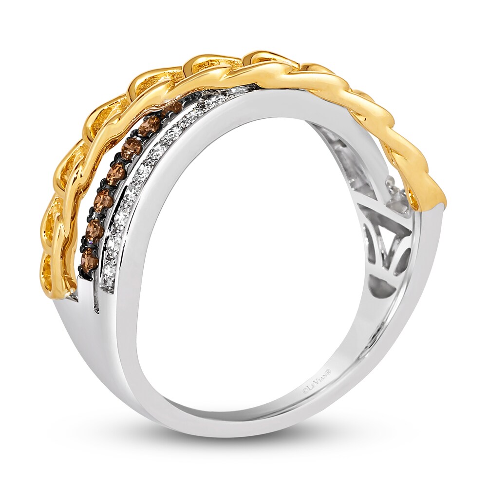 Le Vian Diamond Ring 3/8 ct tw Round 14K Two-Tone Gold ZOD0Udkb Le Vian Diamond Ring 3/8 ct tw Round 14K Two-Tone Gold ZOD0Udkb