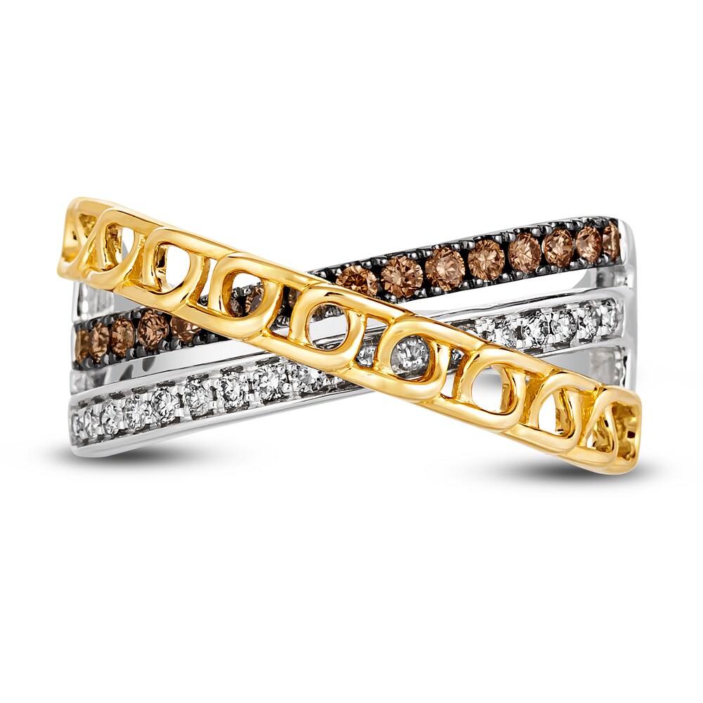 Le Vian Diamond Ring 3/8 ct tw Round 14K Two-Tone Gold ZOD0Udkb Le Vian Diamond Ring 3/8 ct tw Round 14K Two-Tone Gold ZOD0Udkb