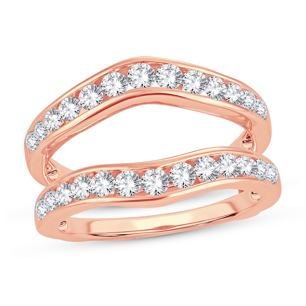Diamond Enhancer Ring 1 ct tw Round 14K Rose Gold ZWqtgvdB Diamond Enhancer Ring 1 ct tw Round 14K Rose Gold ZWqtgvdB