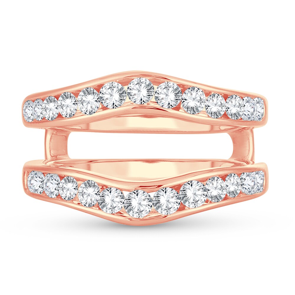 Diamond Enhancer Ring 1 ct tw Round 14K Rose Gold ZWqtgvdB Diamond Enhancer Ring 1 ct tw Round 14K Rose Gold ZWqtgvdB