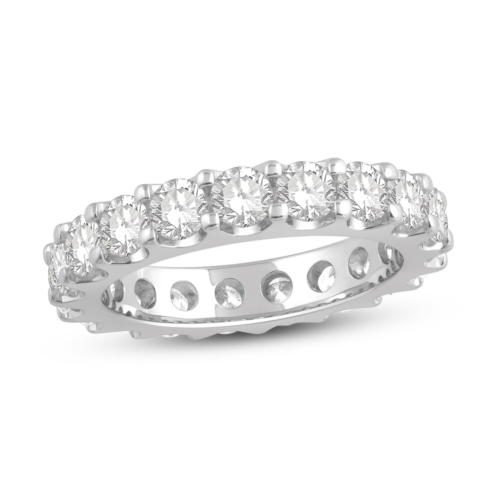 Diamond Eternity Ring 3 ct tw Round 14K White Gold ZbB5MsGc Diamond Eternity Ring 3 ct tw Round 14K White Gold ZbB5MsGc