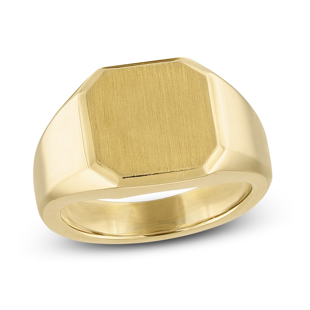 1933 by Esquire Men's Signet Ring Sterling Silver/14K Yellow Gold Zm4pD3Sx 1933 by Esquire Men's Signet Ring Sterling Silver/14K Yellow Gold Zm4pD3Sx