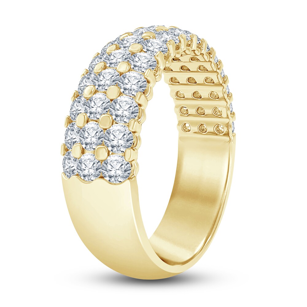 Diamond Wedding Band 1-1/2 ct tw Round 14K Yellow Gold ZoSz8IHT Diamond Wedding Band 1-1/2 ct tw Round 14K Yellow Gold ZoSz8IHT