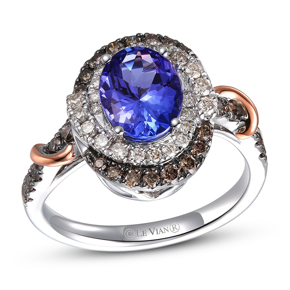 Le Vian Natural Tanzanite Ring 5/8 ct tw Diamonds 14K Two-Tone Gold ZplpJGuz Le Vian Natural Tanzanite Ring 5/8 ct tw Diamonds 14K Two-Tone Gold ZplpJGuz