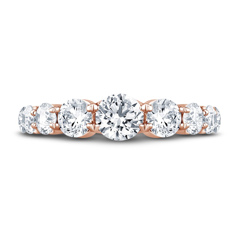 Pnina Tornai Lab-Created Diamond Anniversary Band 2 ct tw Round 14K Rose Gold ZxuLDHKD Pnina Tornai Lab-Created Diamond Anniversary Band 2 ct tw Round 14K Rose Gold ZxuLDHKD