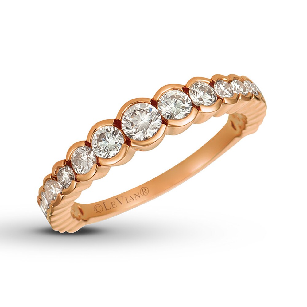 Le Vian Diamond Ring 7/8 ct tw 14K Strawberry Gold aDEM1AOf Le Vian Diamond Ring 7/8 ct tw 14K Strawberry Gold aDEM1AOf
