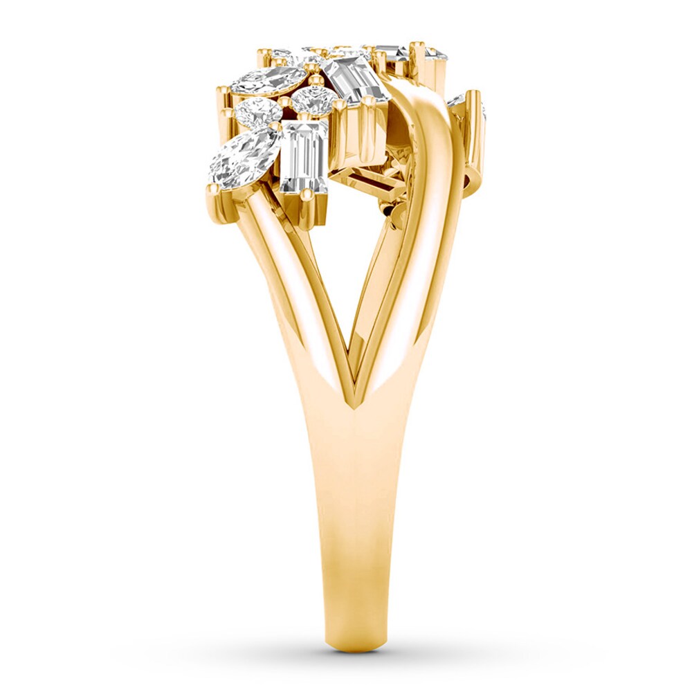 Diamond Ring 5/8 carat tw 14K Yellow Gold aJ7hndJn Diamond Ring 5/8 carat tw 14K Yellow Gold aJ7hndJn