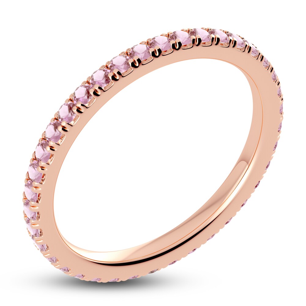 Juliette Maison Natural Pink Tourmaline Eternity Ring 10K Rose Gold aKtq7BI0 Juliette Maison Natural Pink Tourmaline Eternity Ring 10K Rose Gold aKtq7BI0