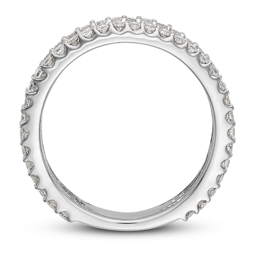 Diamond Band 1-1/2 ct tw Round 14K White Gold aQzsMDXj Diamond Band 1-1/2 ct tw Round 14K White Gold aQzsMDXj