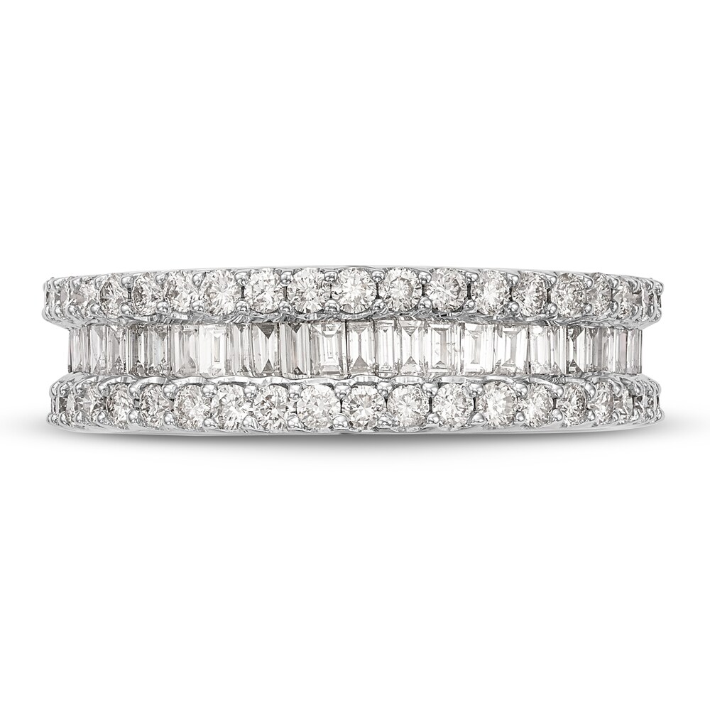 Diamond Band 1-1/2 ct tw Round 14K White Gold aQzsMDXj Diamond Band 1-1/2 ct tw Round 14K White Gold aQzsMDXj