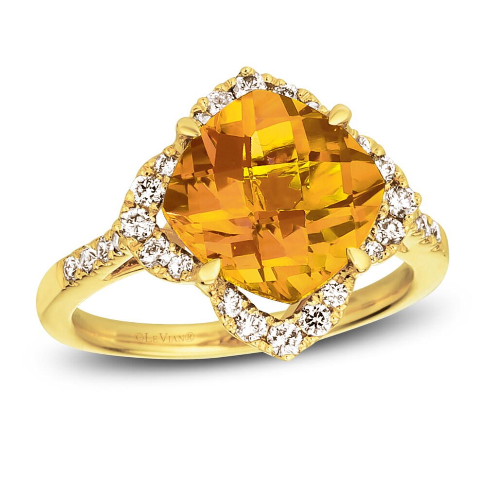 Le Vian Natural Citrine Ring 3/8 ct tw Diamonds 14K Honey Gold aW0ZjigW Le Vian Natural Citrine Ring 3/8 ct tw Diamonds 14K Honey Gold aW0ZjigW