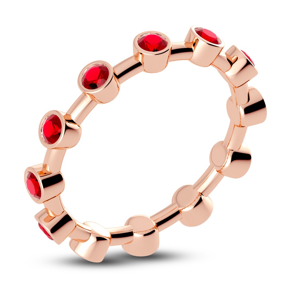 Juliette Maison Natural Ruby Ring 10K Rose Gold bMsLvLso Juliette Maison Natural Ruby Ring 10K Rose Gold bMsLvLso