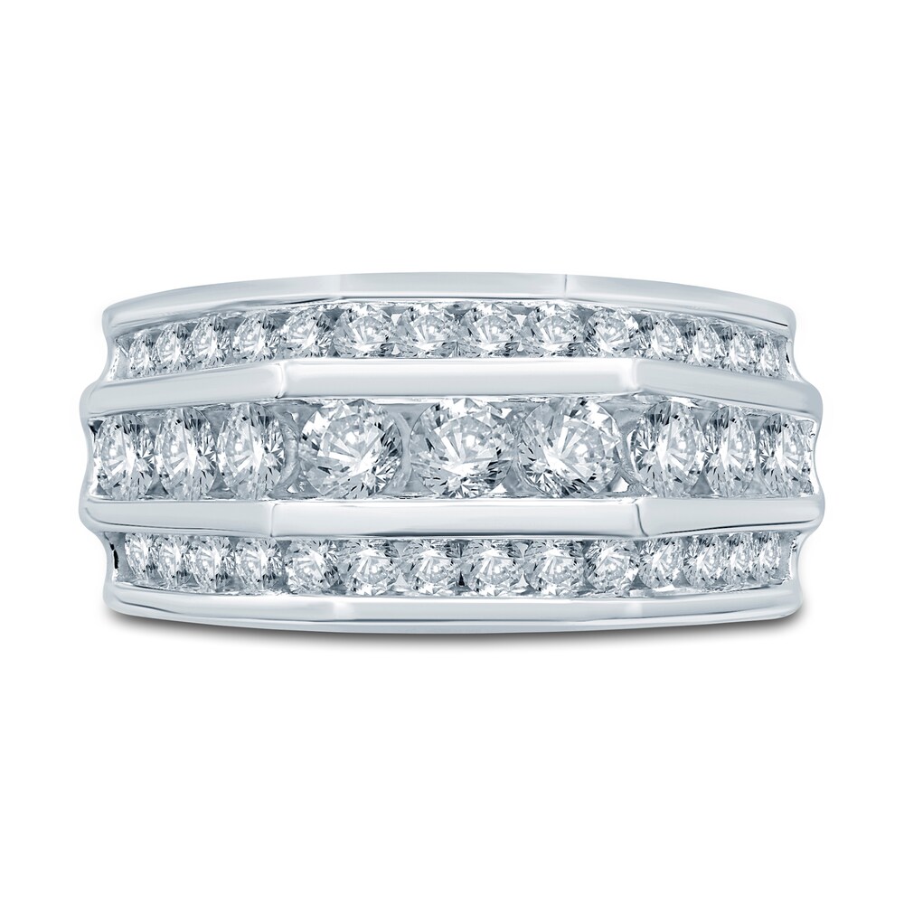 Men\'s Lab-Created Diamond Anniversary Band 2 ct tw Round 14K White Gold c30IIW1Y Men\'s Lab-Created Diamond Anniversary Band 2 ct tw Round 14K White Gold c30IIW1Y