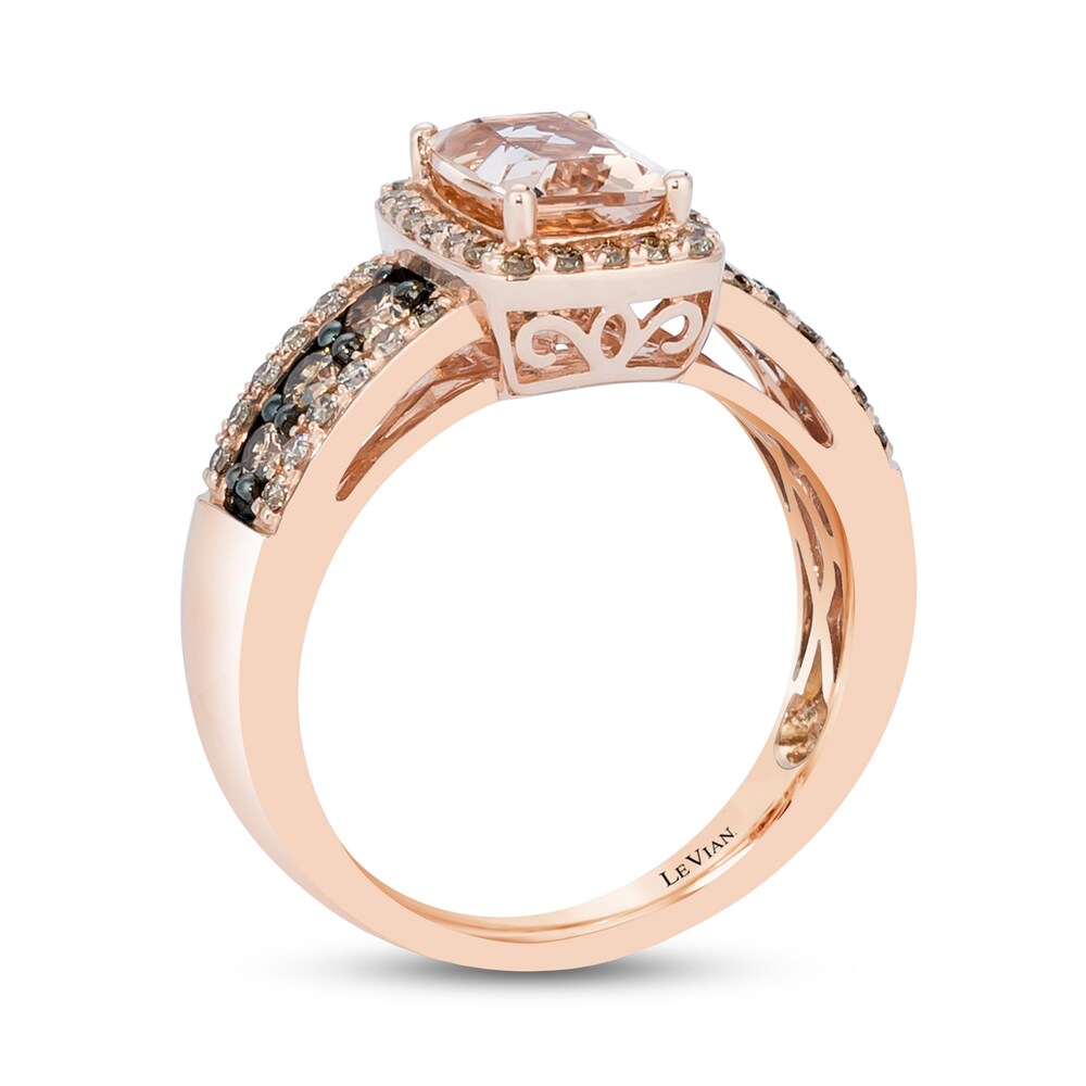 Le Vian Morganite Ring 5/8 ct tw Diamonds 14K Strawberry Gold cHfsXH9K Le Vian Morganite Ring 5/8 ct tw Diamonds 14K Strawberry Gold cHfsXH9K