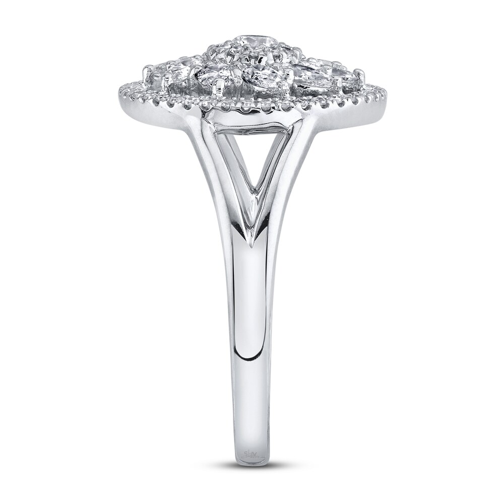 Shy Creation Diamond Ring 5/8 ct tw Round 14K White Gold JR55001131 cPlQU05B Shy Creation Diamond Ring 5/8 ct tw Round 14K White Gold JR55001131 cPlQU05B