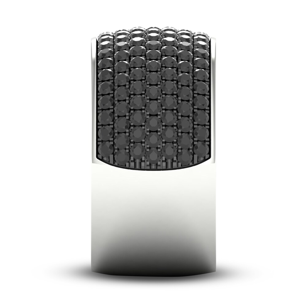 Men\'s Black Diamond Ring 2 ct tw Round 10K White Gold cZnLN1yY Men\'s Black Diamond Ring 2 ct tw Round 10K White Gold cZnLN1yY