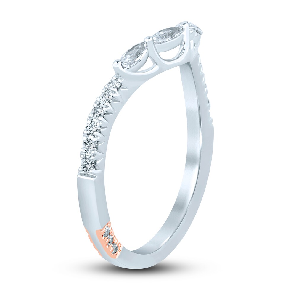 Pnina Tornai Diamond Wedding Band 1/3 ct tw Marquise/Round 14K White Gold ceiyradj Pnina Tornai Diamond Wedding Band 1/3 ct tw Marquise/Round 14K White Gold ceiyradj