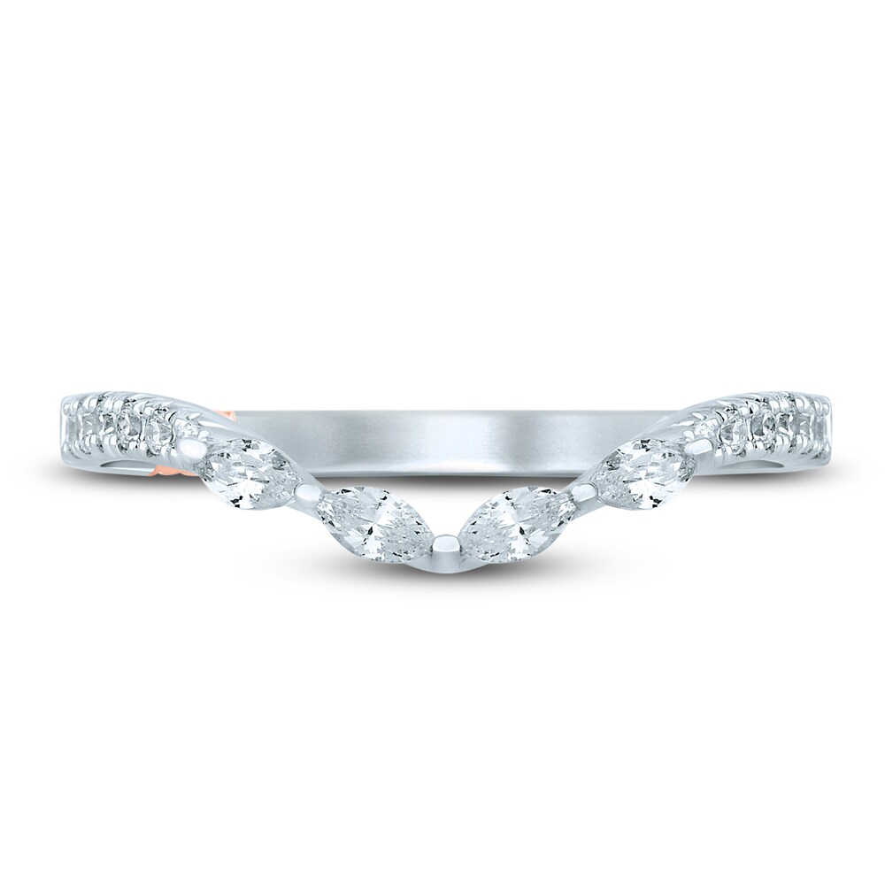 Pnina Tornai Diamond Wedding Band 1/3 ct tw Marquise/Round 14K White Gold ceiyradj Pnina Tornai Diamond Wedding Band 1/3 ct tw Marquise/Round 14K White Gold ceiyradj
