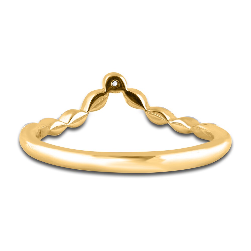 Diamond Wedding Band 1/20 ct tw Round 14K Yellow Gold ckXqdrtI Diamond Wedding Band 1/20 ct tw Round 14K Yellow Gold ckXqdrtI