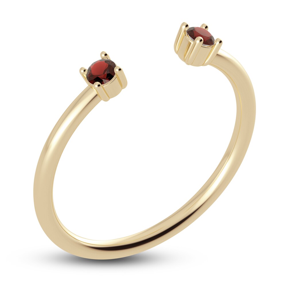 Juliette Maison Natural Garnet Cuff Ring 10K Yellow Gold dCaB4B9l Juliette Maison Natural Garnet Cuff Ring 10K Yellow Gold dCaB4B9l