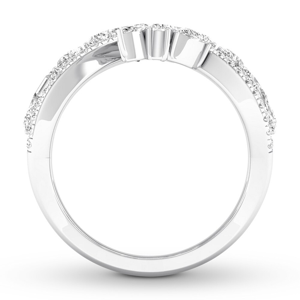 Diamond Ring 1 ct tw Pear-shaped/Marquise/Baguette 14K White Gold dFfbeRQu Diamond Ring 1 ct tw Pear-shaped/Marquise/Baguette 14K White Gold dFfbeRQu