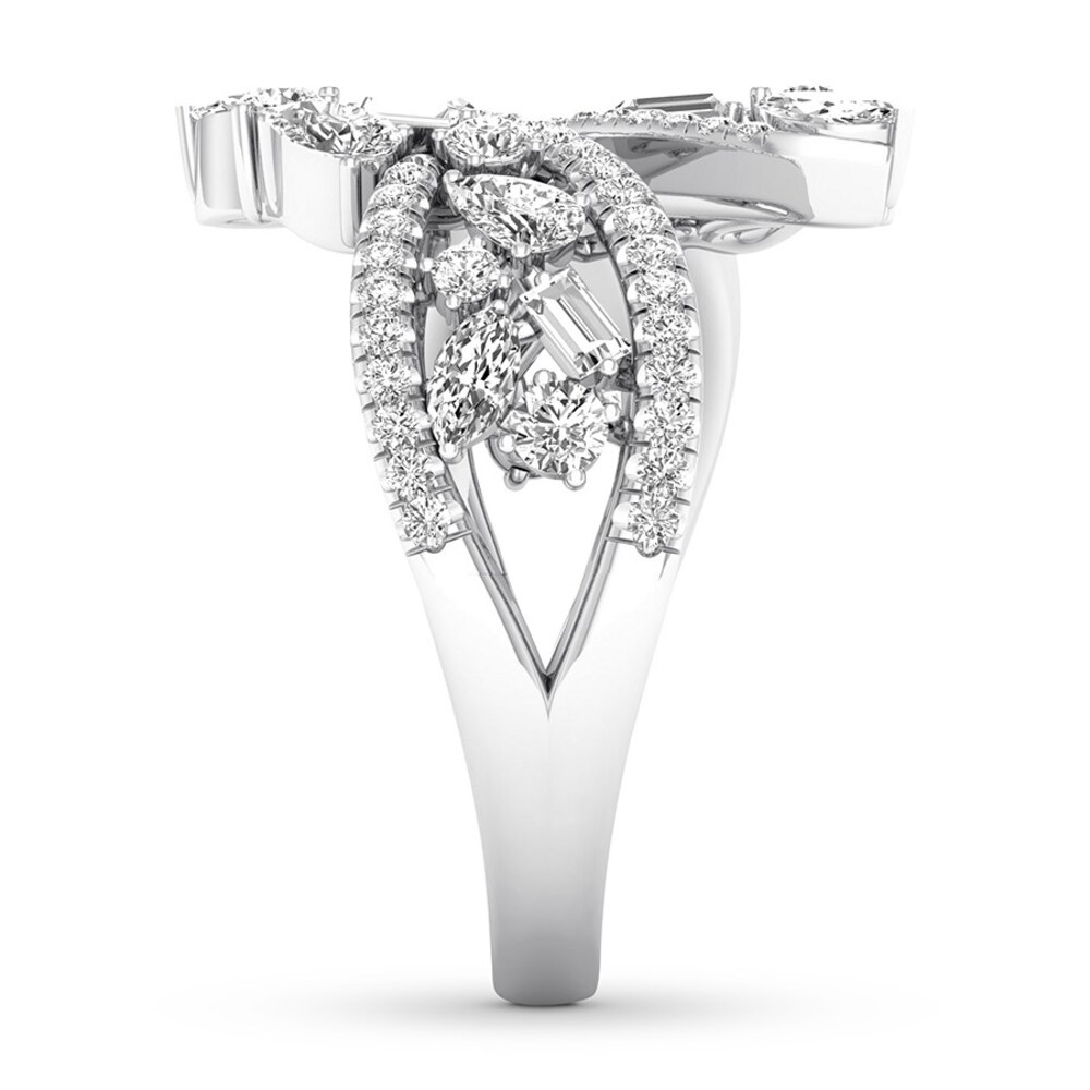 Diamond Ring 1 ct tw Pear-shaped/Marquise/Baguette 14K White Gold dFfbeRQu Diamond Ring 1 ct tw Pear-shaped/Marquise/Baguette 14K White Gold dFfbeRQu
