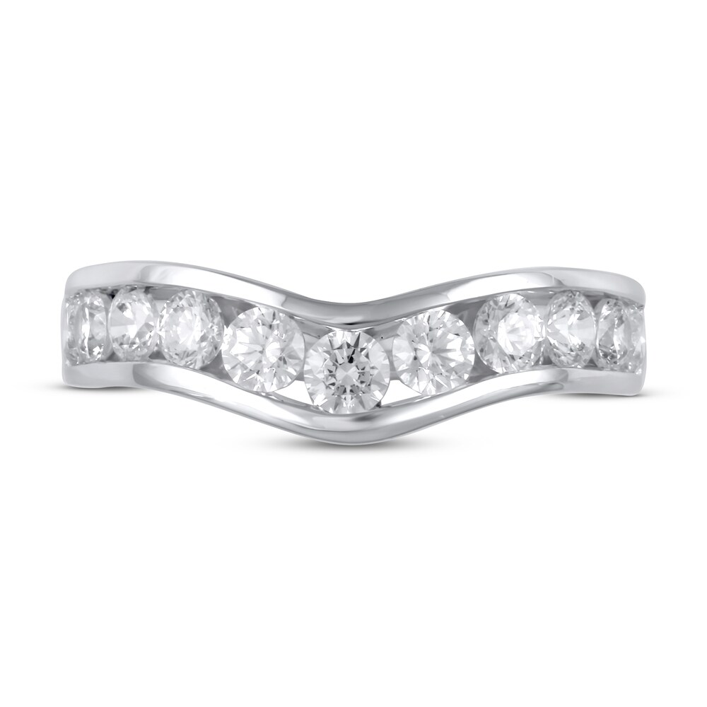 Diamond Contour Ring 1 ct tw Round 14K White Gold dQ47ep6A Diamond Contour Ring 1 ct tw Round 14K White Gold dQ47ep6A