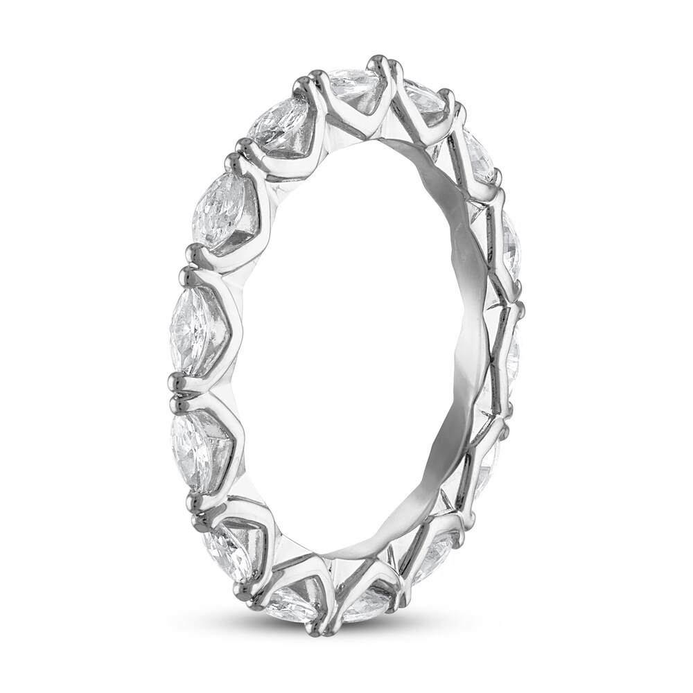 Diamond Eternity Band 1 ct tw Marquise-cut 14K White Gold dqo2M4lL Diamond Eternity Band 1 ct tw Marquise-cut 14K White Gold dqo2M4lL