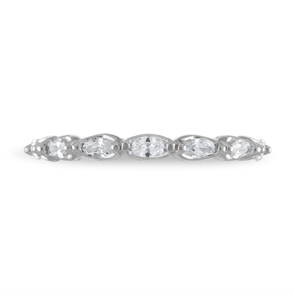 Diamond Eternity Band 1 ct tw Marquise-cut 14K White Gold dqo2M4lL Diamond Eternity Band 1 ct tw Marquise-cut 14K White Gold dqo2M4lL