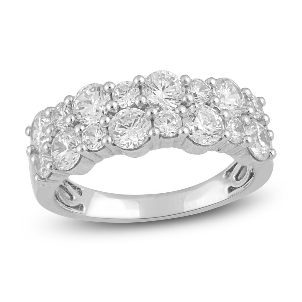 Diamond Anniversary Band 2 ct tw Round 14K White Gold dsEY8T1P