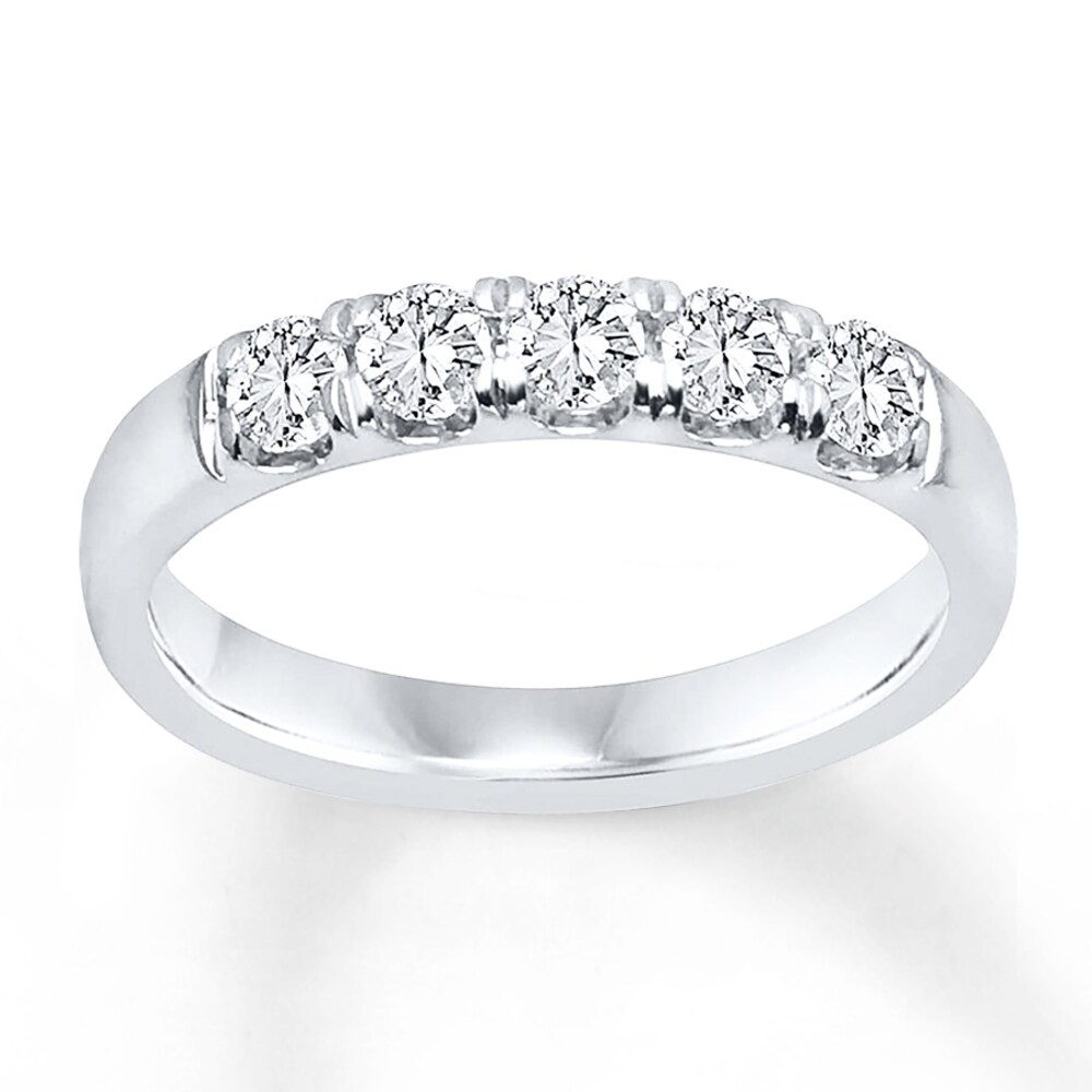 Diamond Anniversary Band 1/2 ct tw Round-cut 14K White Gold e7QNGUBg Diamond Anniversary Band 1/2 ct tw Round-cut 14K White Gold e7QNGUBg