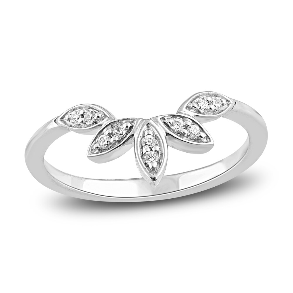 Diamond Wedding Band 1/15 ct tw Round 14K White Gold eMvAyRmY Diamond Wedding Band 1/15 ct tw Round 14K White Gold eMvAyRmY