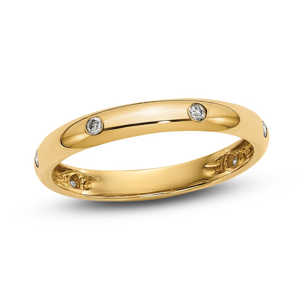 Diamond Ring 1/10 ct tw Round 14K Yellow Gold eS0sQNQx Diamond Ring 1/10 ct tw Round 14K Yellow Gold eS0sQNQx