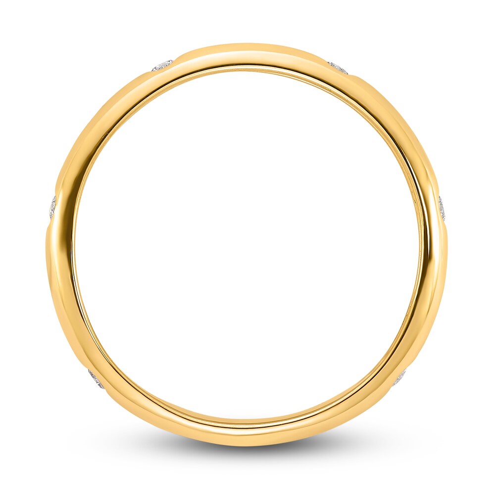 Diamond Ring 1/10 ct tw Round 14K Yellow Gold eS0sQNQx Diamond Ring 1/10 ct tw Round 14K Yellow Gold eS0sQNQx