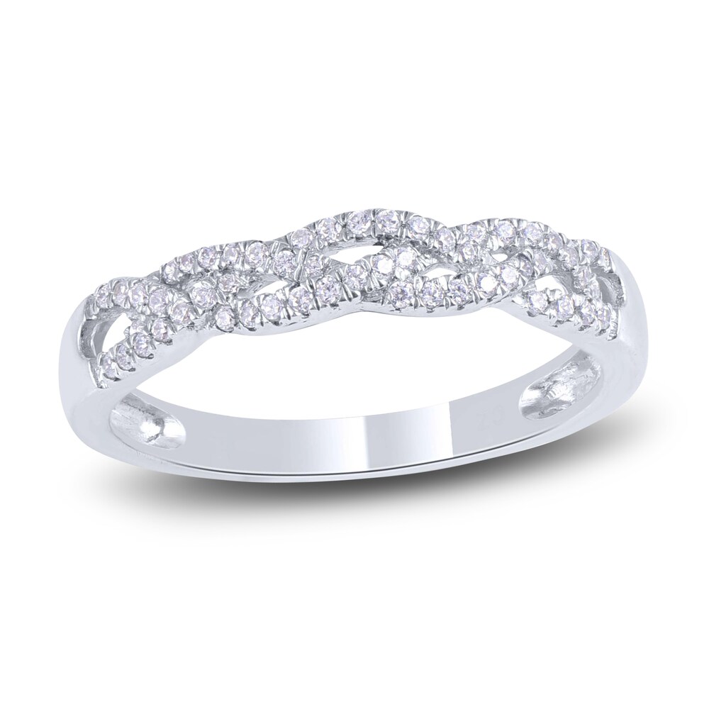 Diamond Stackable Anniversary Band 1/5 ct tw Round 14K White Gold eTGNSo3z Diamond Stackable Anniversary Band 1/5 ct tw Round 14K White Gold eTGNSo3z