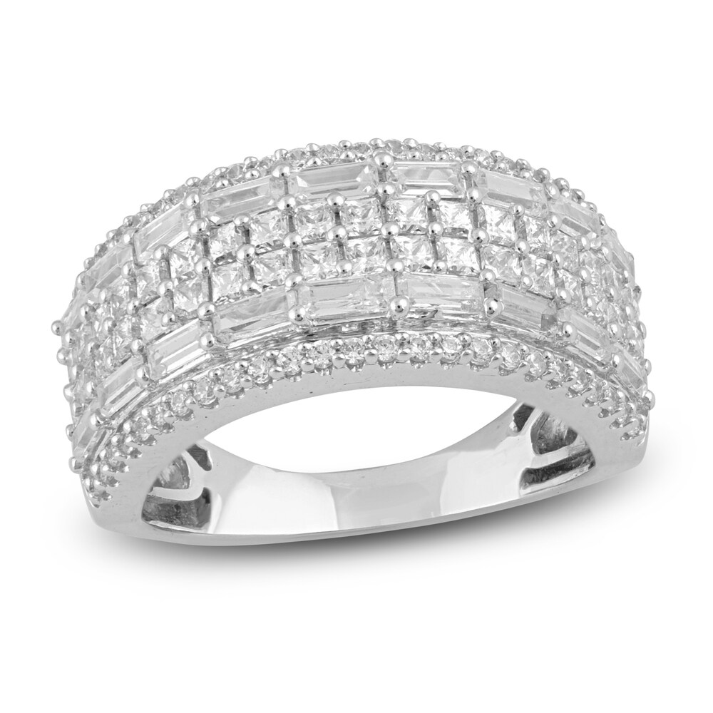 Diamond Anniversary Band 2 ct tw Princess, Baguette & Round 14K White Gold eUb0CKlJ Diamond Anniversary Band 2 ct tw Princess, Baguette & Round 14K White Gold eUb0CKlJ