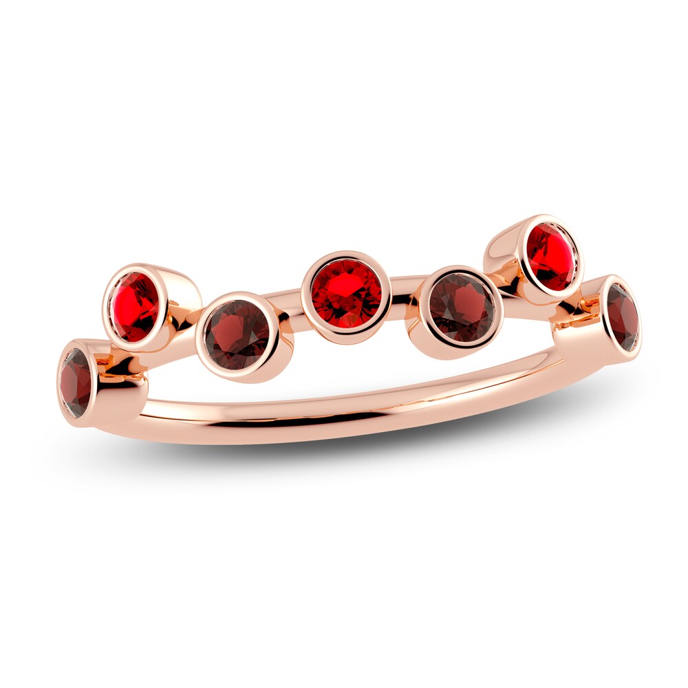 Juliette Maison Natural Ruby & Natural Garnet Ring 10K Rose Gold ecFqJEGy Juliette Maison Natural Ruby & Natural Garnet Ring 10K Rose Gold ecFqJEGy