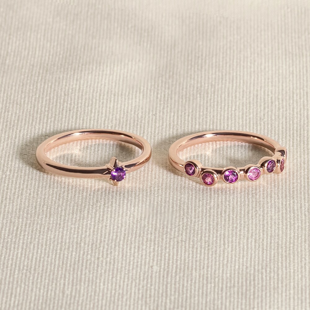 Juliette Maison Natural Ruby & Natural Garnet Ring 10K Rose Gold ecFqJEGy Juliette Maison Natural Ruby & Natural Garnet Ring 10K Rose Gold ecFqJEGy