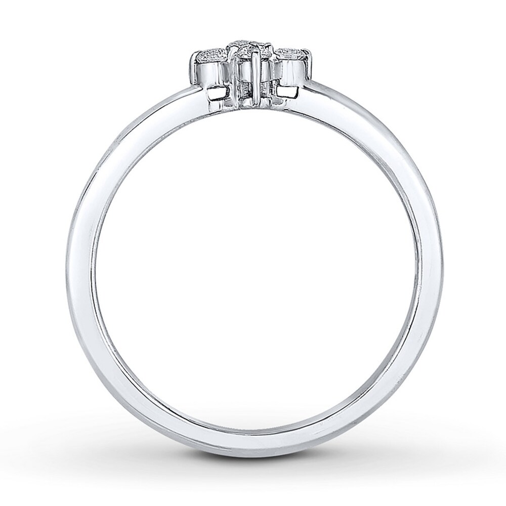 Diamond Cross Ring 1/6 ct tw Round 14K White Gold eo8Qo3vB Diamond Cross Ring 1/6 ct tw Round 14K White Gold eo8Qo3vB